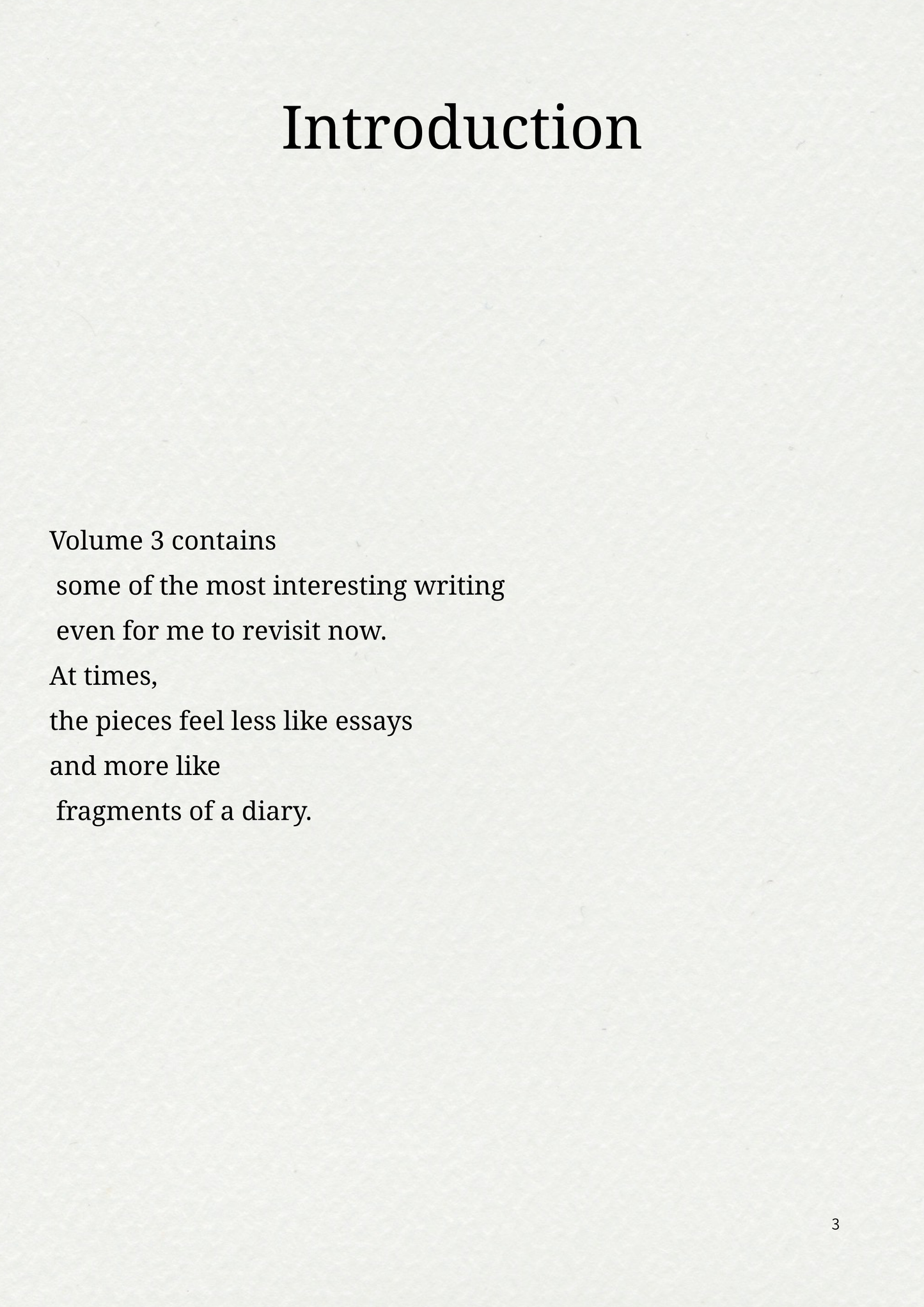 Born from Void — Volume 3